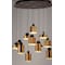 Et2 Nob 12-Light 26.5" Wide Black / Gold Pendant Light E20869-75BKGLD - alternate 3